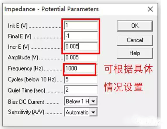图12. 测试设置界面2 图12. 测试设置界面2