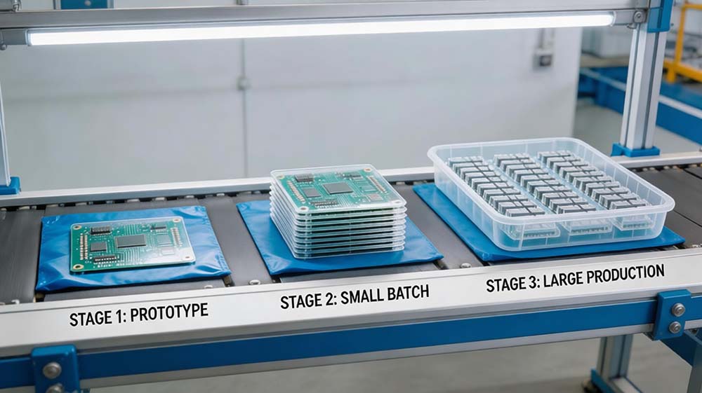 透明FPC打样周期与报价 实拍,从单件打样到批量生产的成品数量对比 透明FPC打样周期与报价 实拍,从单件打样到批量生产的成品数量对比